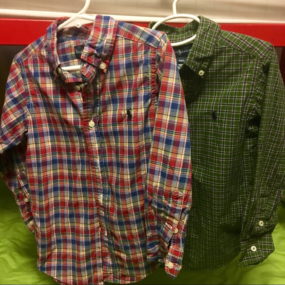 Ralph Lauren boys shirts
